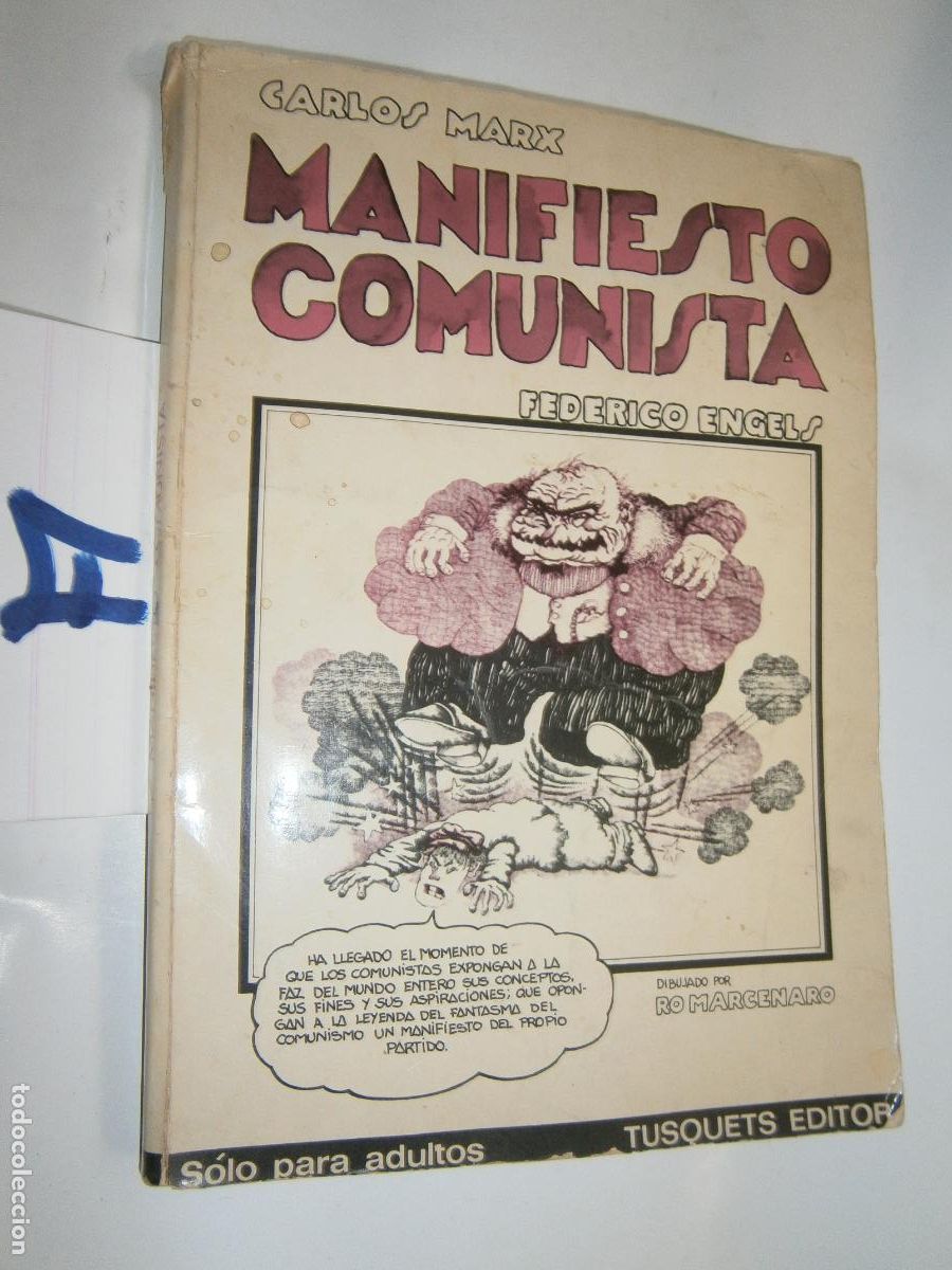 C&oacute;mics: ANTIGUO COMIC - MANIFIESTO COMUNISTA - Foto 1