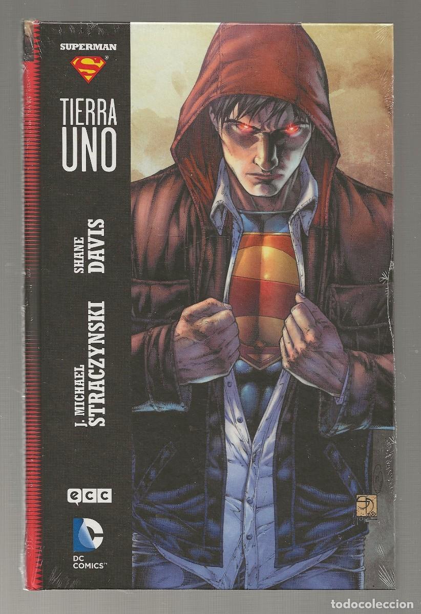 C&oacute;mics: SUPERMAN TIERRA UNO - VOL. 1 (SHANE DAVIS, J. MICHAEL STYRACZYNSKI) DC ECC 2015 PRECINTADO - Foto 1