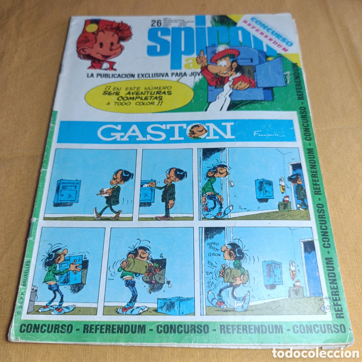 C&oacute;mics: SPIROU ARDILLA - N&ordm; 26.,A&Ntilde;O 1979 - Foto 1