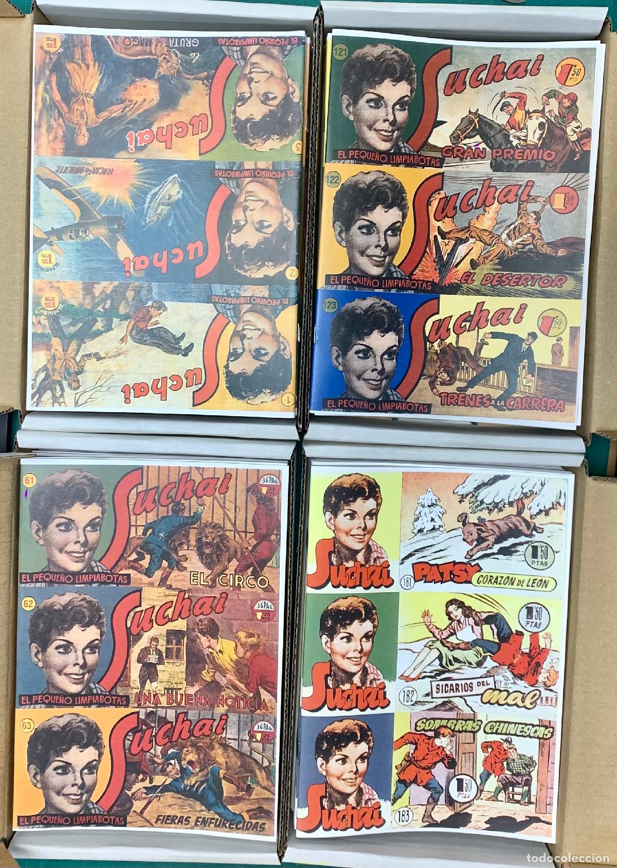 C&oacute;mics: COLECCION COMPLETA COMIC SUCHAI DEL 1 al 76 Facsimil - Foto 3