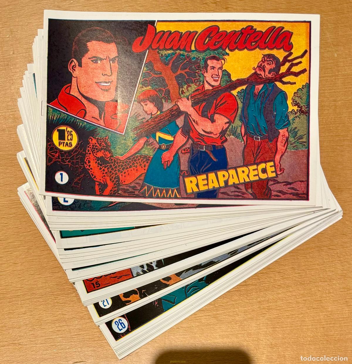 C&oacute;mics: JUAN CENTELLA DEL 1 AL 36 Hispano American de ediciones - Foto 2