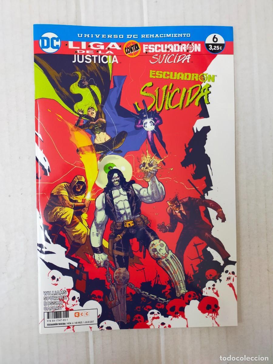 C&oacute;mics: LIGA DE LA JUSTICIA CONTRA ESCUADR&Oacute;N SUICIDA n&ordm; 6. ECC - Foto 1
