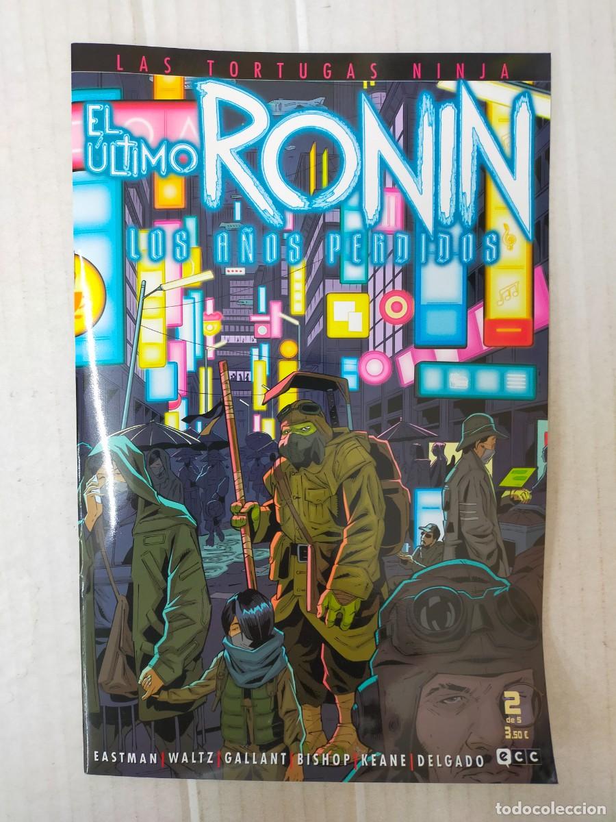 C&oacute;mics: LAS TORTUGAS NINJA: EL &Uacute;LTIMO RONIN. LOS A&Ntilde;OS PERDIDOS n&ordm; 2. ECC - Foto 1