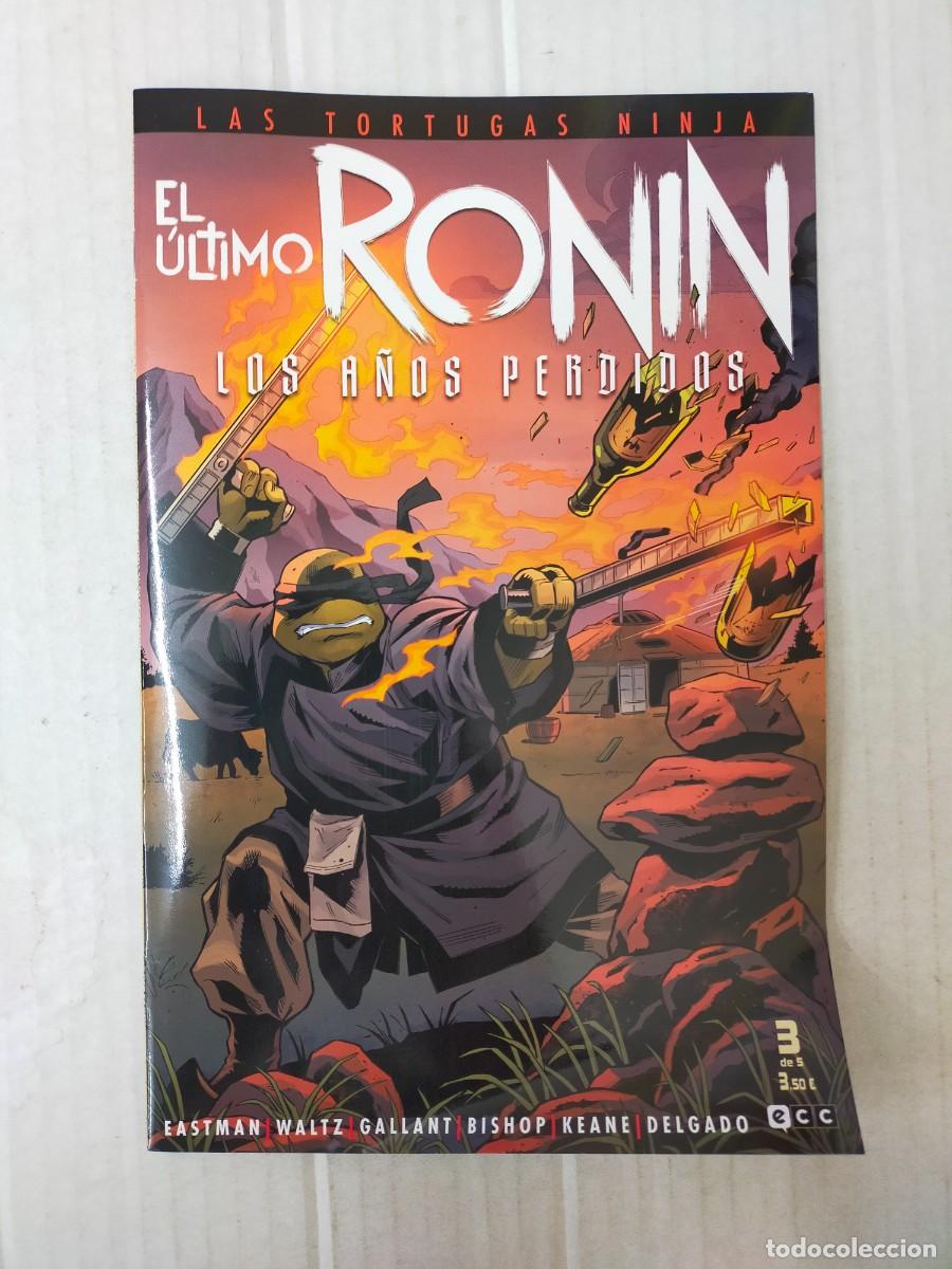 C&oacute;mics: LAS TORTUGAS NINJA: EL &Uacute;LTIMO RONIN. LOS A&Ntilde;OS PERDIDOS n&ordm; 3. ECC - Foto 1
