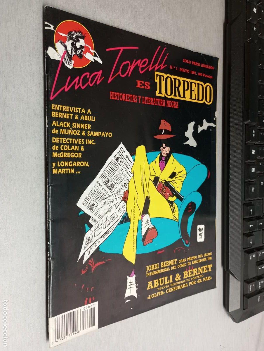 C&oacute;mics: LUCA TORELLI ES TORPEDO N&ordm; 1 / ED. MAKOKI - Foto 1