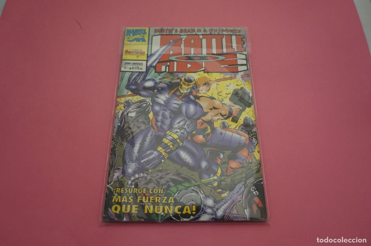 C&oacute;mics: C3/ 4 NUMEROS - COMPLETO - BATTLE TIDE II / MARVEL COMICS - Foto 1