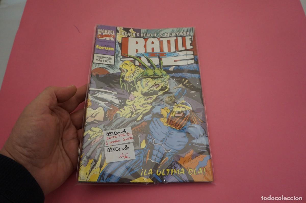 C&oacute;mics: C3/ 4 NUMEROS - COMPLETO - BATTLE TIDE II / MARVEL COMICS - Foto 2