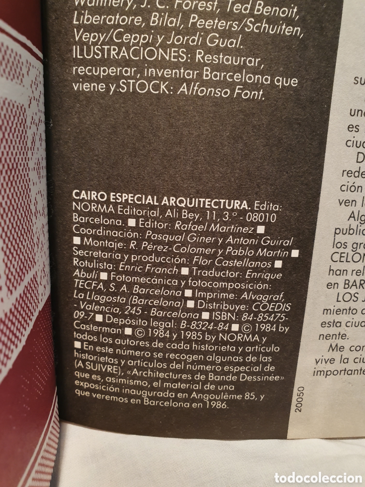 C&oacute;mics: EL CAIRO. ESPECIAL ARQUITECTURA. COMIC A&Ntilde;OS 80. - Foto 6