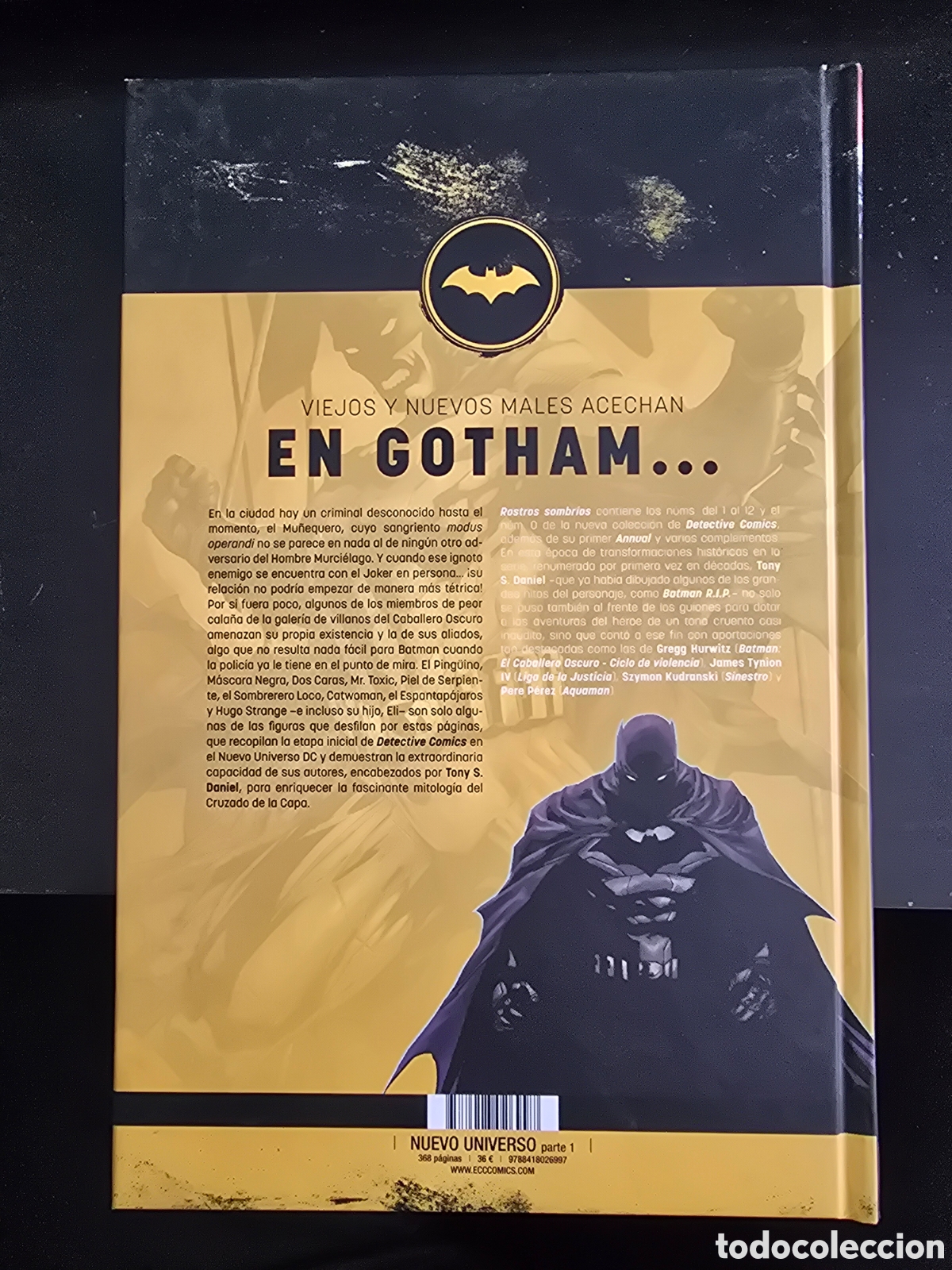 C&oacute;mics: BATMAN DETECTIVE COMICS. ROSTROS SOMBR&Iacute;OS. TONY S. DANIEL. ECC - Foto 2
