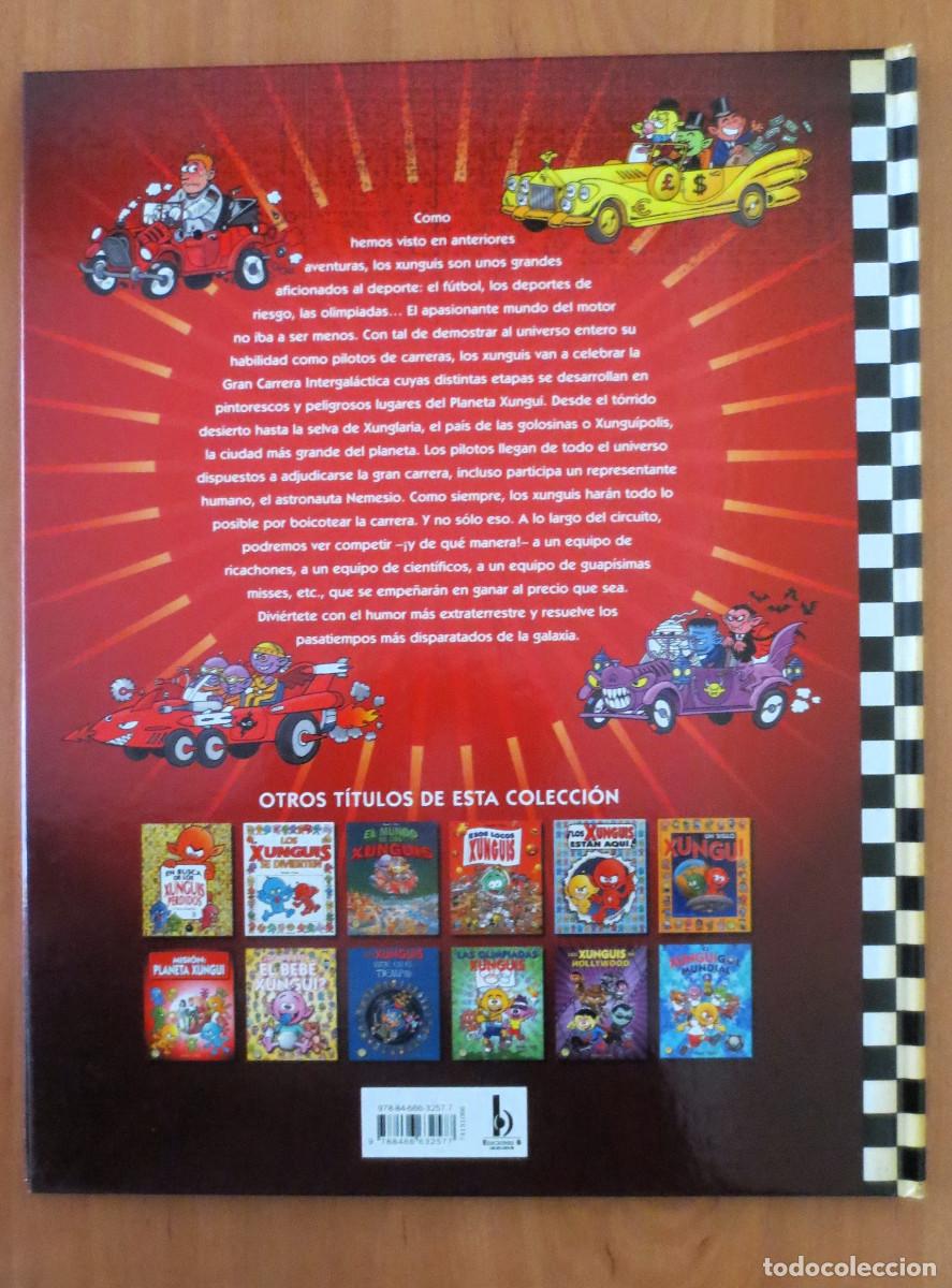 C&oacute;mics: LA GRAN CARRERA DE LOS XUNGUIS CON DEDICATORIA DIBUJO ORIGINAL - Foto 2