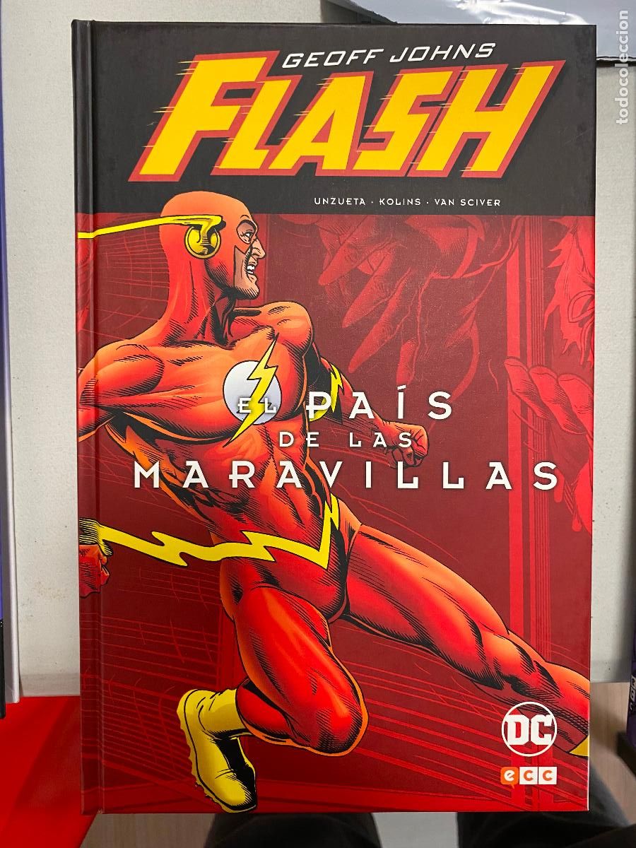 C&oacute;mics: FLASH EL PAIS DE LAS MARAVILLAS GEOFF JOHNS TOMO TAPA DURA DC - ECC - Foto 1