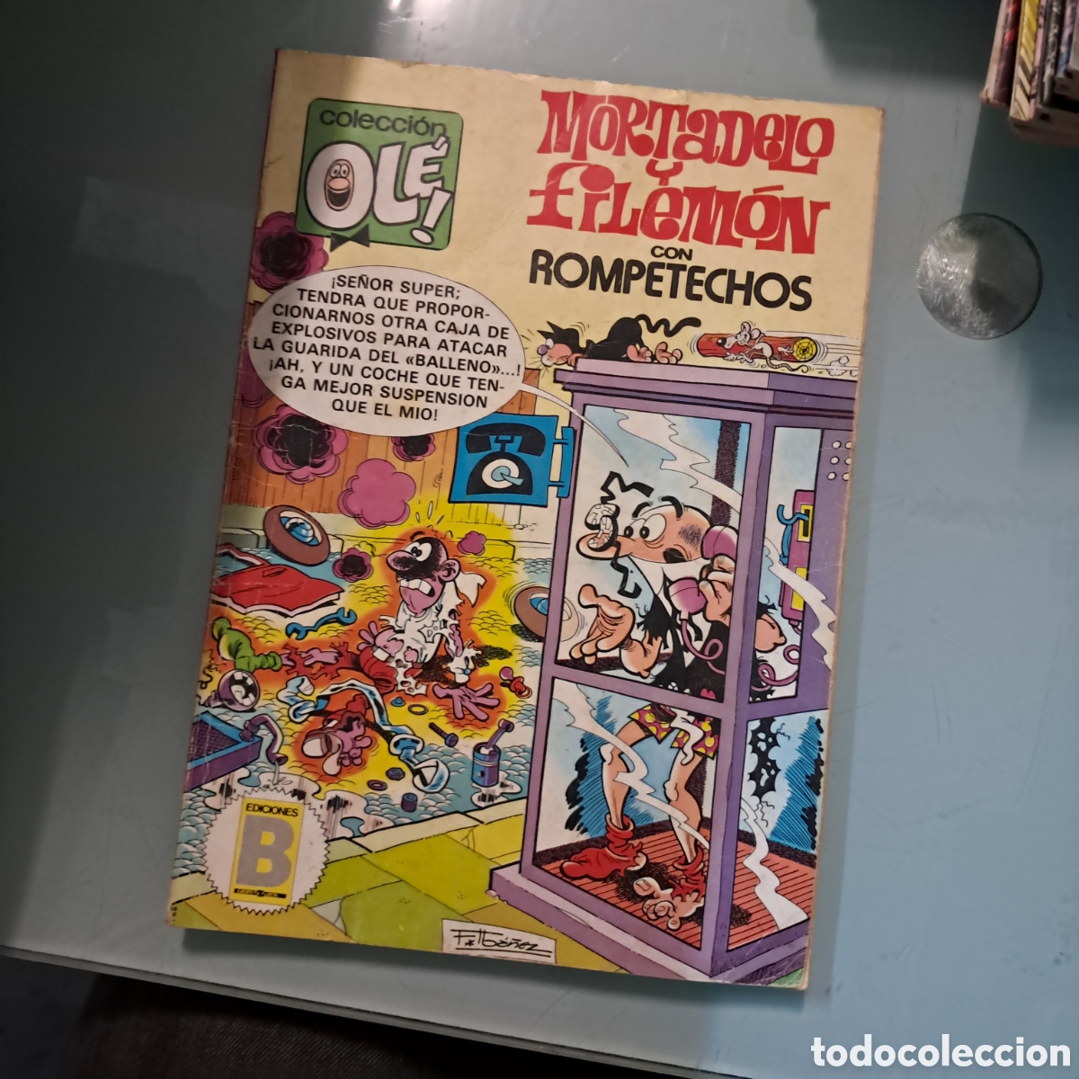 C&oacute;mics: Mortadelo y Filemon con Rompetechos, Ole229-M26, - Foto 1