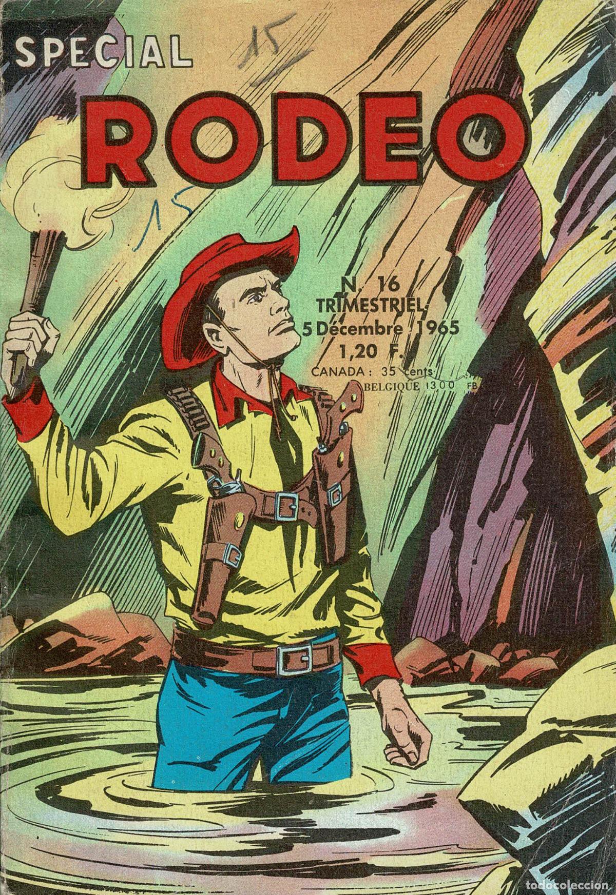 C&oacute;mics: Special Rodeo n&ordm; 16,a&ntilde;o 1965. Tex. original franc&eacute;s. - Foto 1