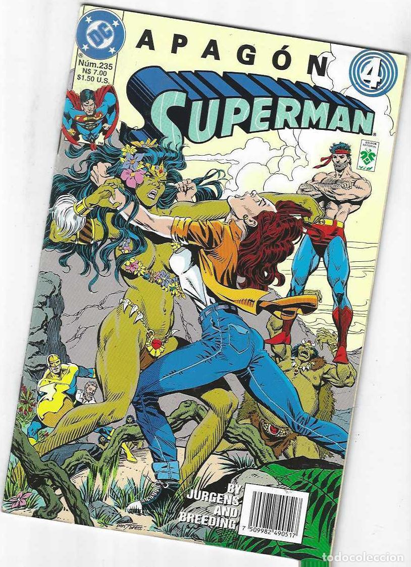 C&oacute;mics: SUPERMAN N&ordm; 235 - APAGON 4 - EDITORIAL VID - Foto 1