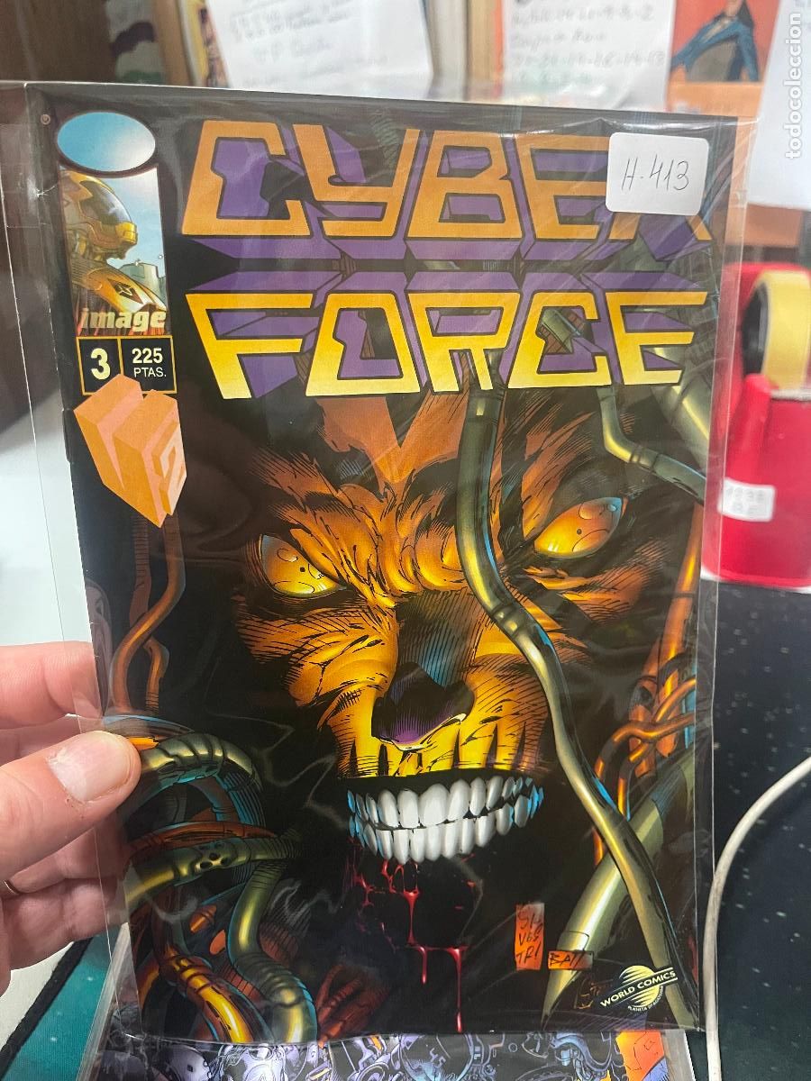 C&oacute;mics: CYBER FORCE NUMERO 3 MUY BUEN ESTADO REFERENCIA 413 - Foto 1