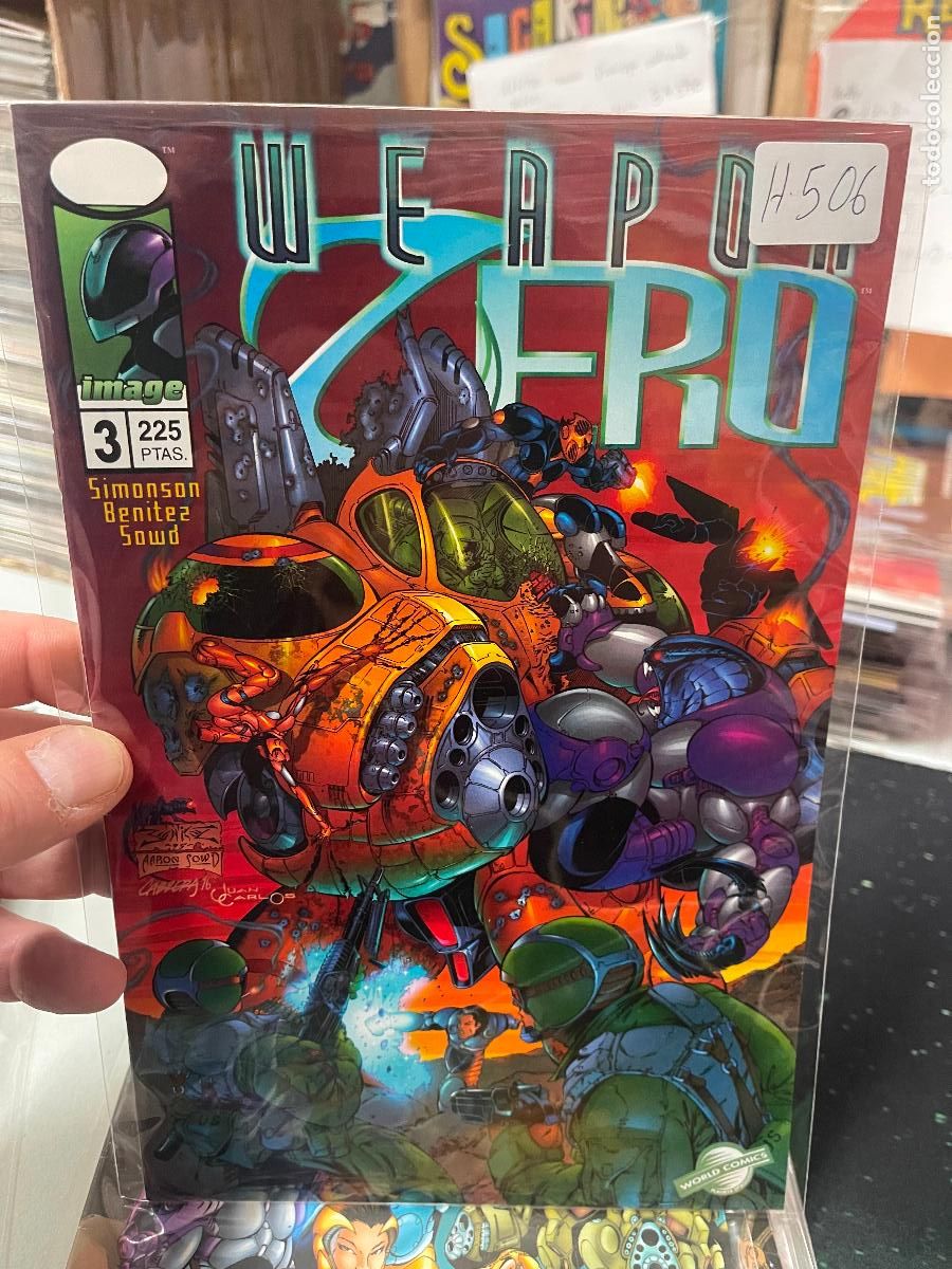 C&oacute;mics: WEAPON ZERO NUMERO 3 MUY BUEN ESTADO REFERENCIA 506 - Foto 1
