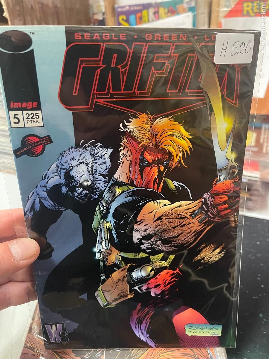 C&oacute;mics: GRIFTER NUMERO 5 MUY BUEN ESTADO REFERENCIA 520 - Foto 1