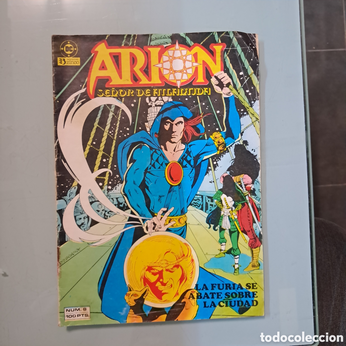 C&oacute;mics: Arion 8, DC, Zinco 100 pesetas - Foto 1