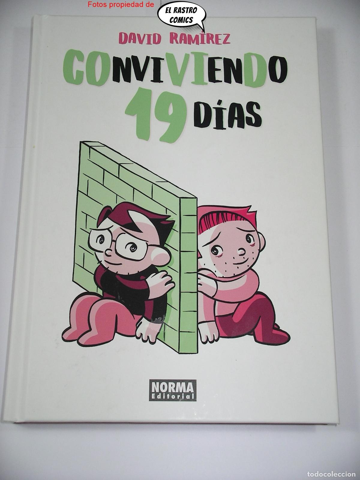 C&oacute;mics: Tal cual + Conviviendo 19 d&iacute;as, David Ramirez, ed. Norma 2020 - Foto 5