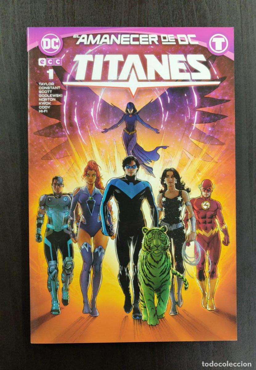 C&oacute;mics: TITANES 01: El Amanecer de DC, 2024 (ECC) - Foto 1