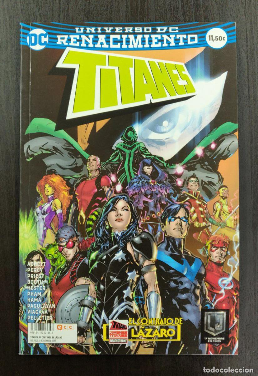 C&oacute;mics: TITANES El contrato L&aacute;zaro , 2017 (ECC) - Foto 1