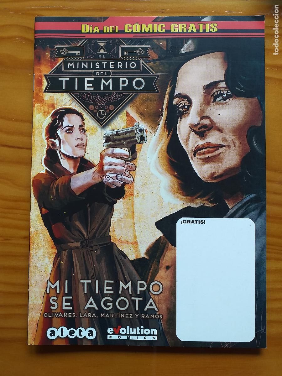 C&oacute;mics: MINISTERIO DEL TIEMPO - DIA DEL COMIC GRATIS 2018 - ALETA - Foto 1