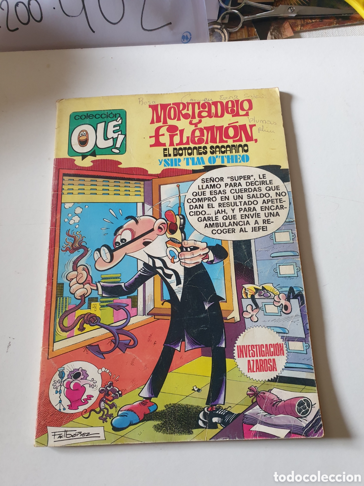 C&oacute;mics: Tebeo Mortadelo y Filemon y Sir Tim O,Theo dibujos de Raf - Foto 1