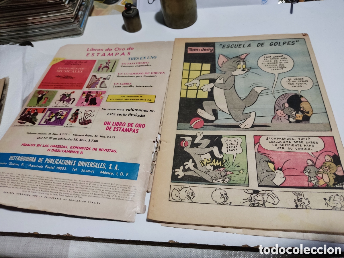C&oacute;mics: Tebeo Tom y Jerry impreso en M&eacute;xico - Foto 2