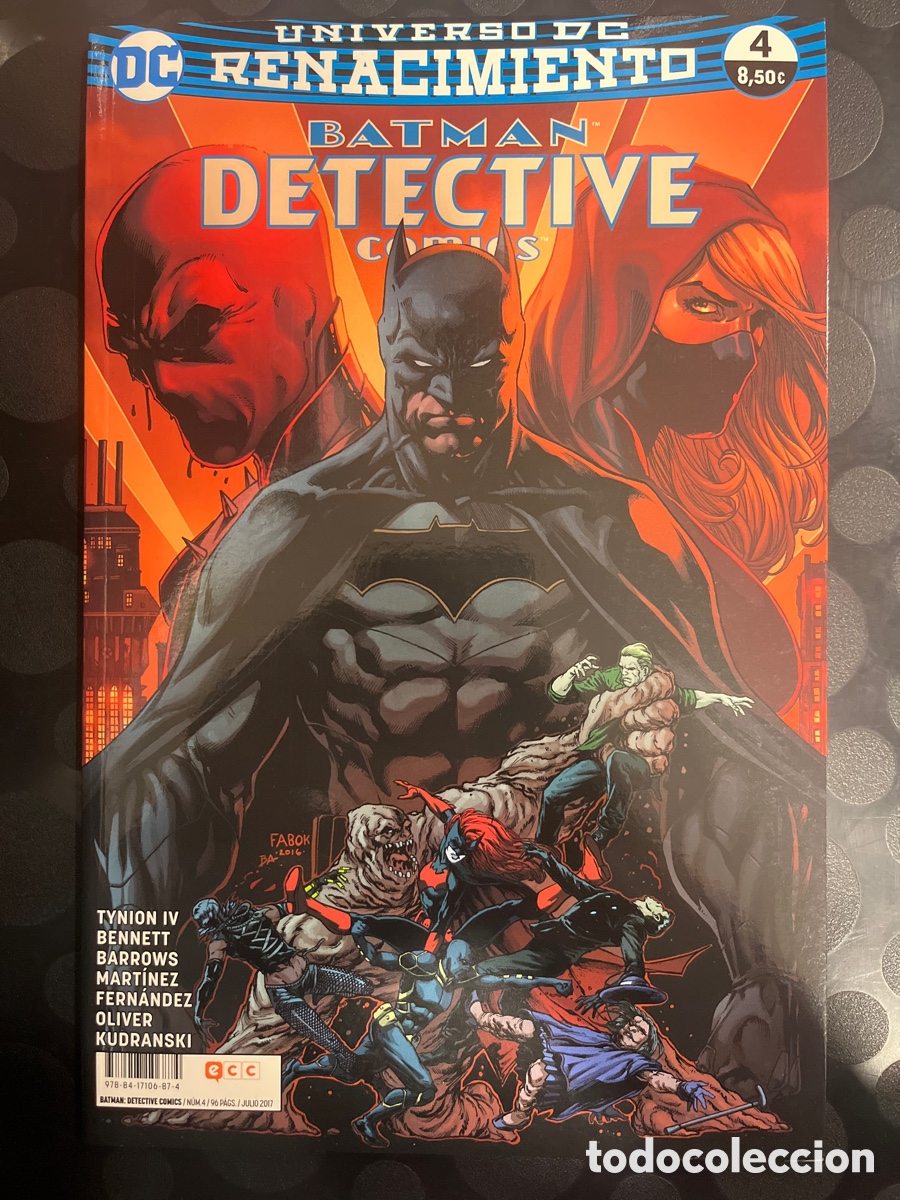 C&oacute;mics: BATMAN N.4 DETECTIVE COMICS : UNIVERSO DC RENACIMIENTO ( 2016/2020 ) - Foto 1