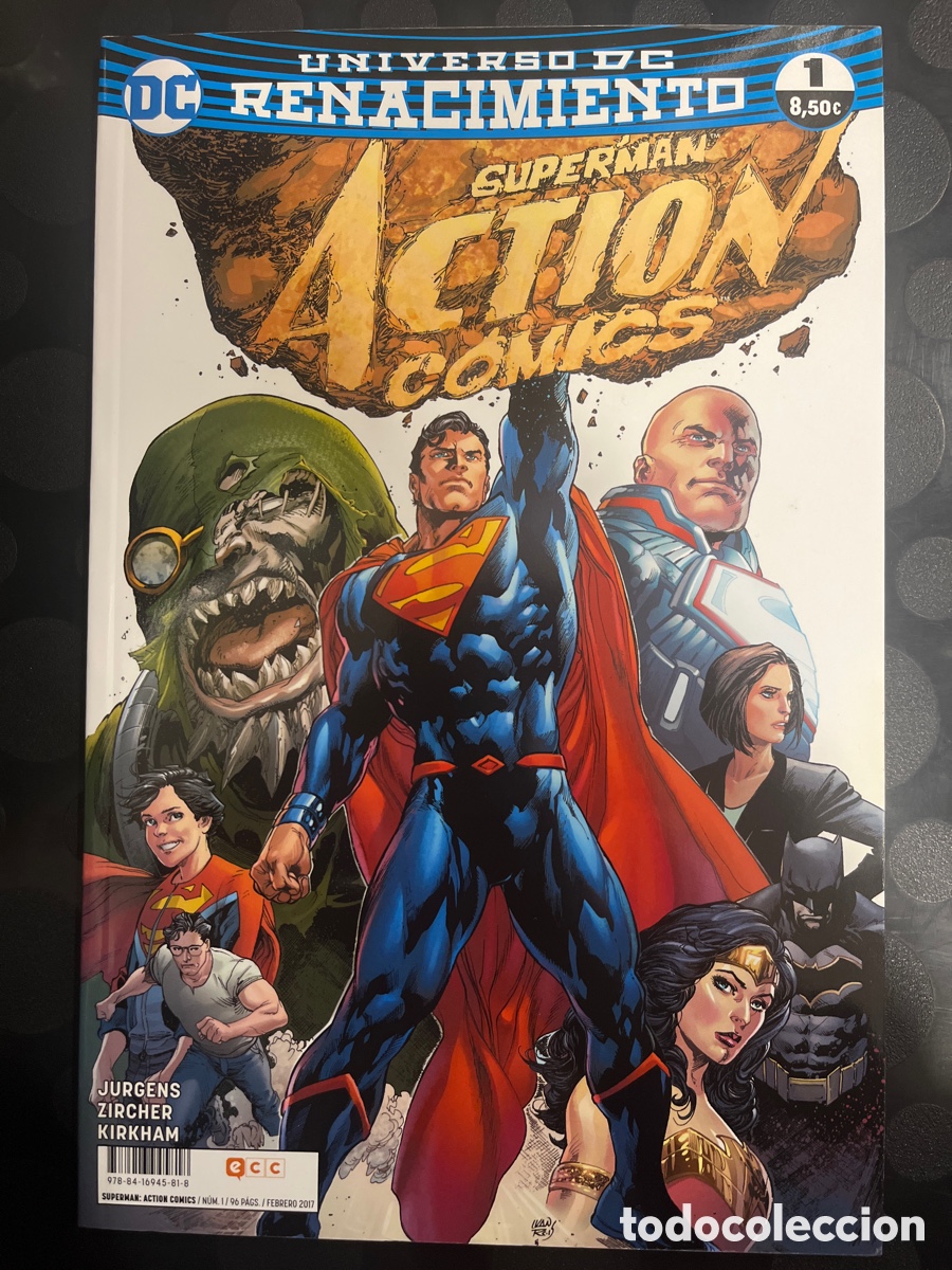 C&oacute;mics: SUPERMAN N.1 ACTION C&Oacute;MICS : UNIVERSO DC RENACIMIENTO ( 2017/2018 ) - Foto 1