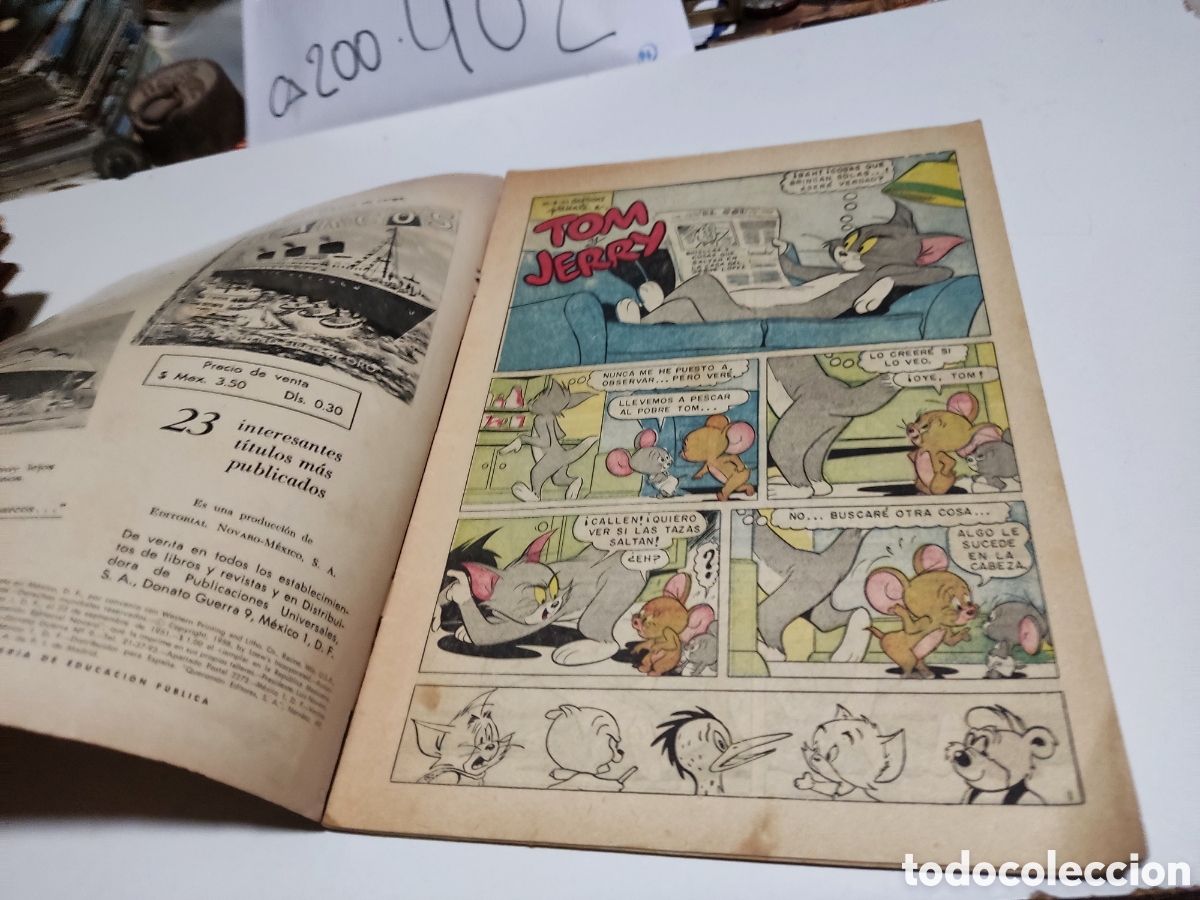C&oacute;mics: Tebeo c&oacute;mic Tom y Jerry, aventuras de chico CHICLETS, Adams - Foto 2