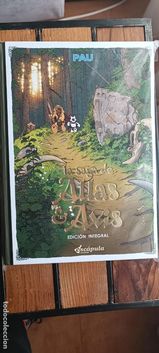 C&oacute;mics: LA SAGA DE ATLAS & AXIS INTEGRAL (PAU) ED. ESCAPULA COMICS - CARTONE - Foto 1