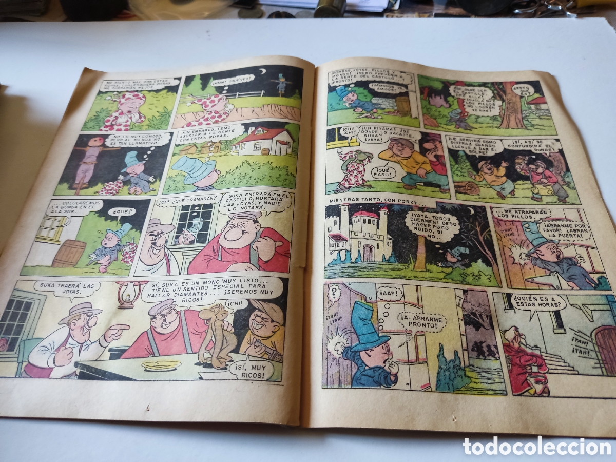 C&oacute;mics: Tebeo c&oacute;mic Porky publicidad chicles Adams - Foto 2