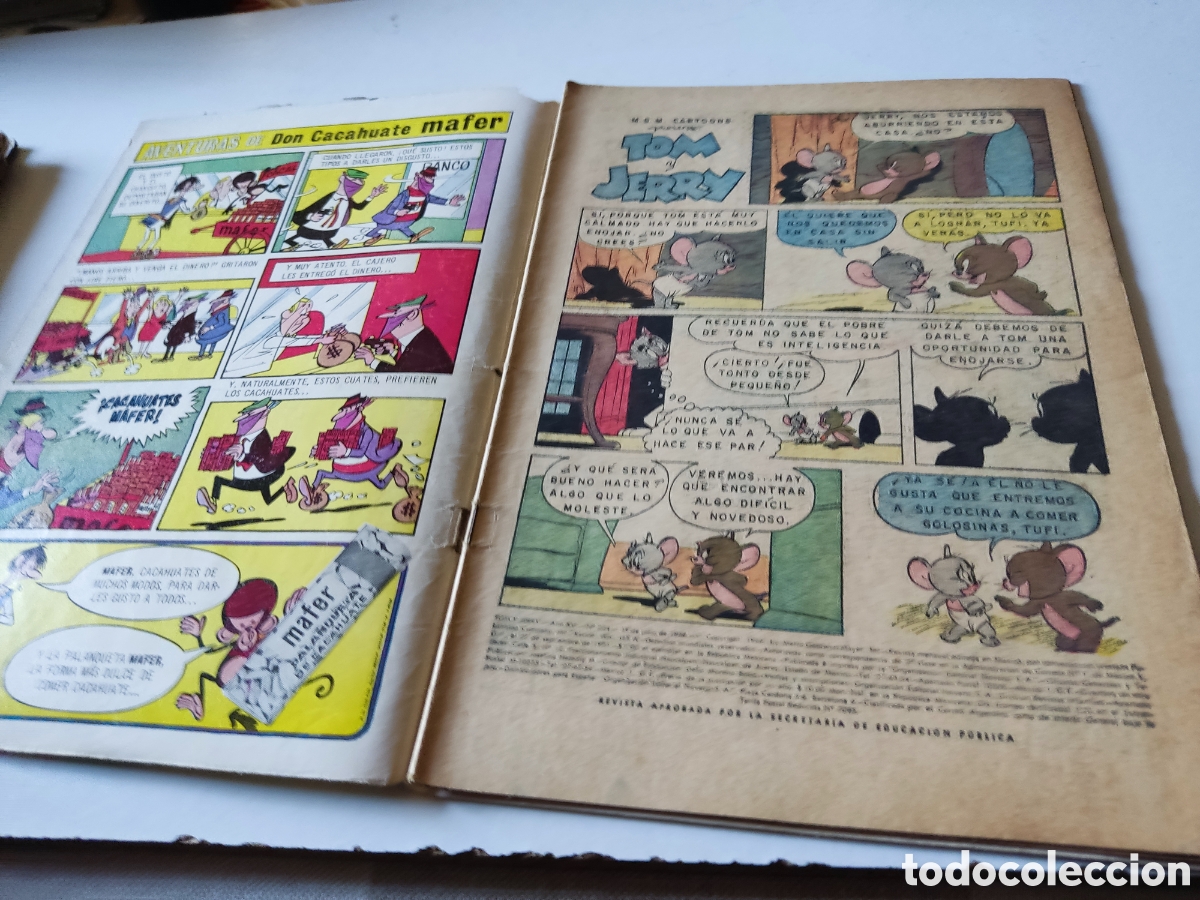 C&oacute;mics: Tebeo c&oacute;mic Tom y Jerry publicidad s&uacute;per oranchito cruch - Foto 2
