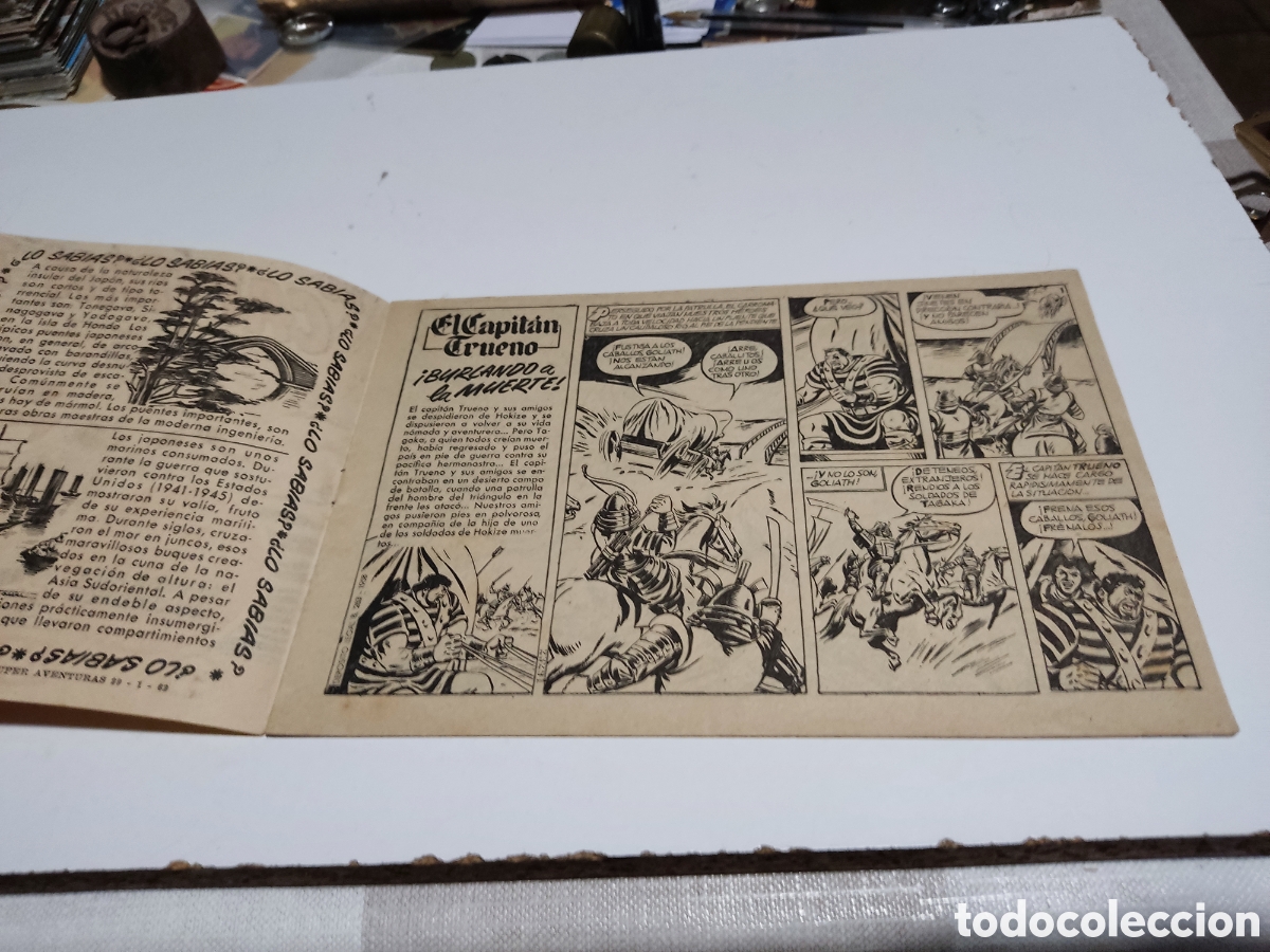C&oacute;mics: Tebeo c&oacute;mic El Capitan Trueno n278 1962 - Foto 2