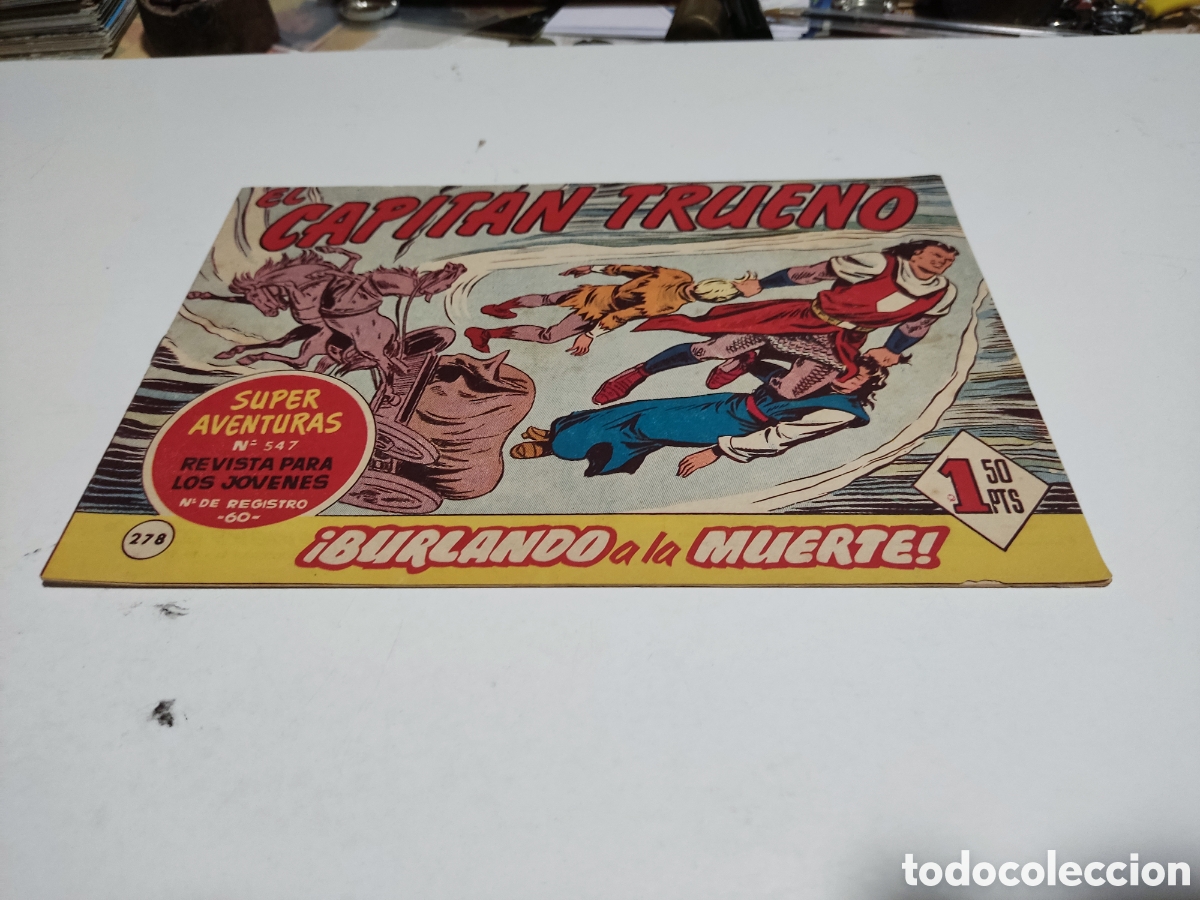 C&oacute;mics: Tebeo c&oacute;mic El Capitan Trueno n278 1962 - Foto 1