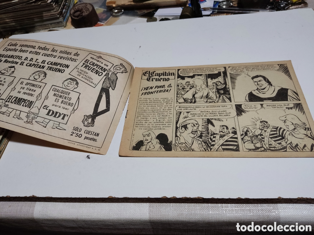 C&oacute;mics: Tebeo c&oacute;mic El Capitan Trueno n192 1960 - Foto 2
