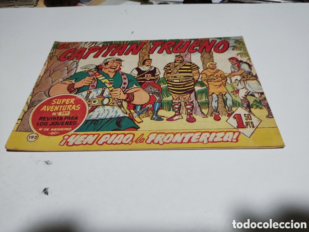C&oacute;mics: Tebeo c&oacute;mic El Capitan Trueno n192 1960 - Foto 1