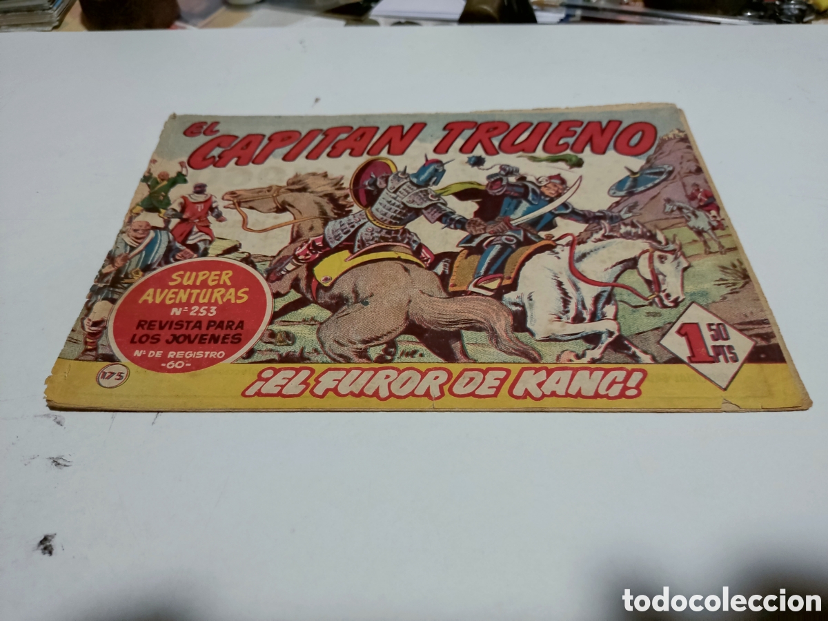 C&oacute;mics: Tebeo c&oacute;mic El Capitan Trueno n175 1960 - Foto 1