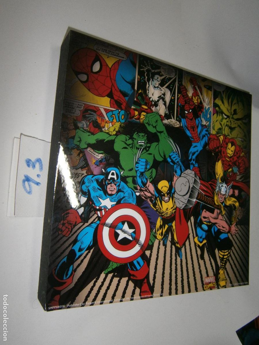 C&oacute;mics: CUADRO SUPER HEROES COMIC MARVEL - Foto 2