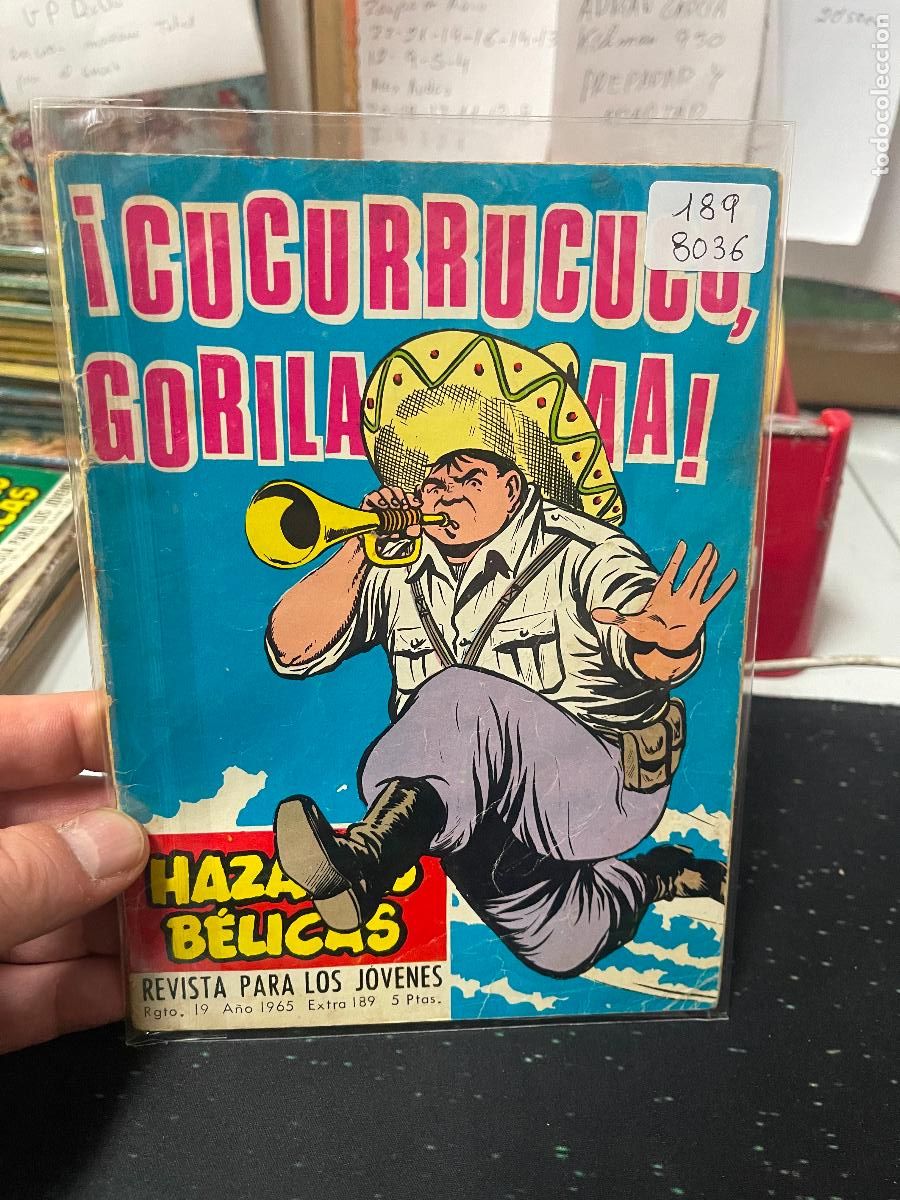 Comics: HAZA&Ntilde;AS BELICAS NUMERO 189 NORMAL ESTADO