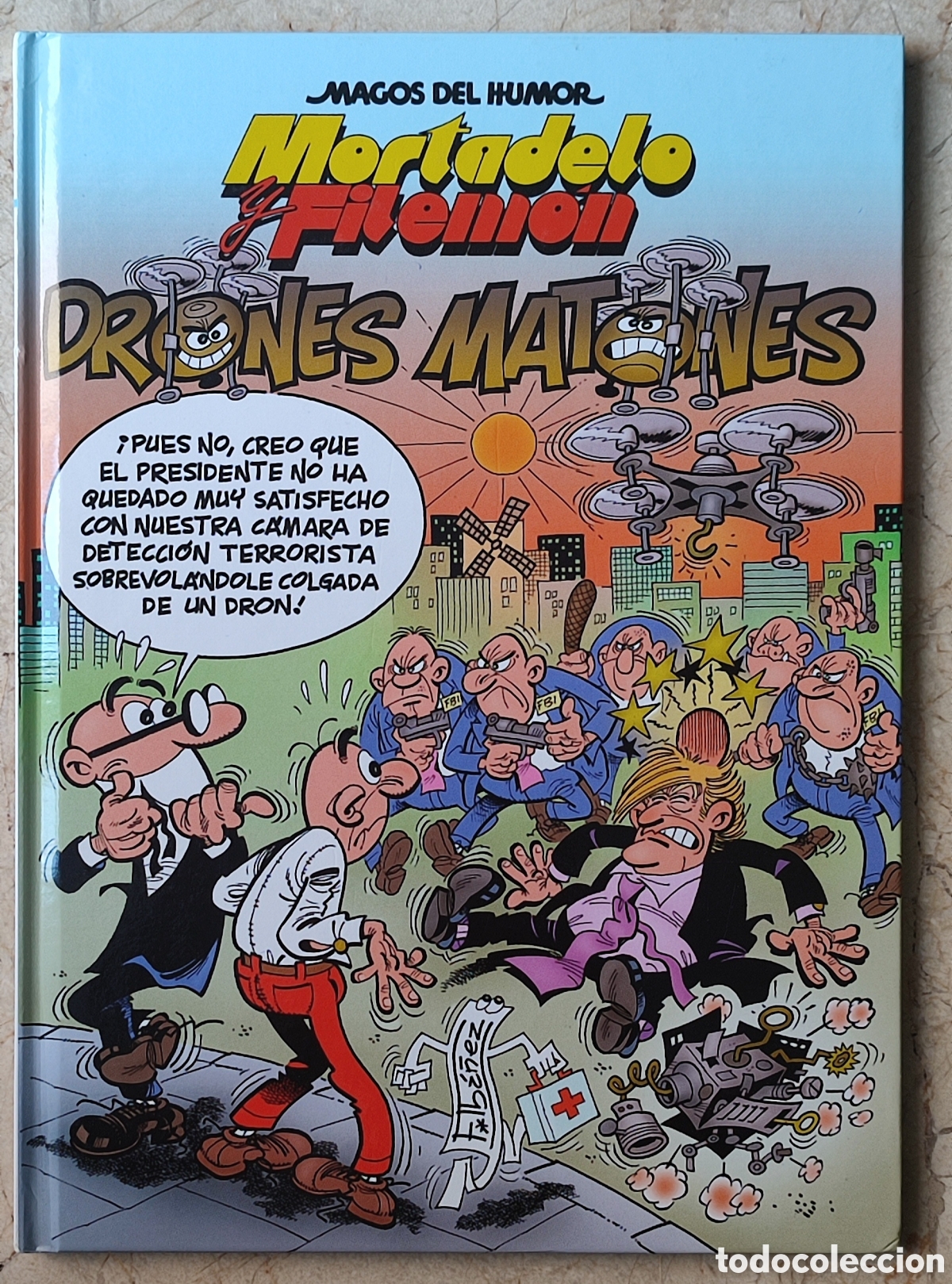 C&oacute;mics: MORTADELO Y FILEMON DRONES MATONES - Foto 1