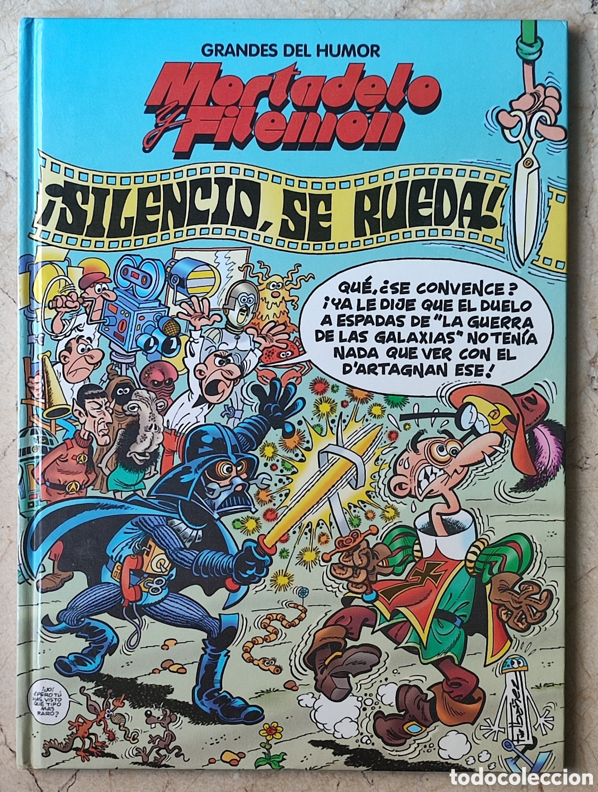 C&oacute;mics: MORTADELO Y FILEMON SILENCIO SE RUEDA - Foto 1