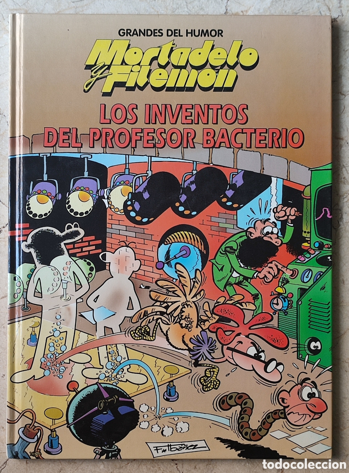 C&oacute;mics: MORTADELO Y FILEMON LOS INVENTOS DEL PROFESOR BACTERIO - Foto 1