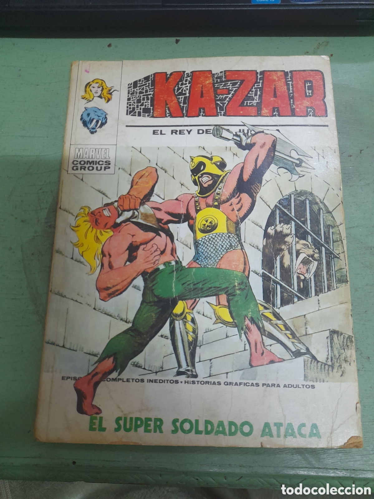 C&oacute;mics: Ka-Zar , El s&uacute;per soldado ataca a&ntilde;o 1974 - Foto 1