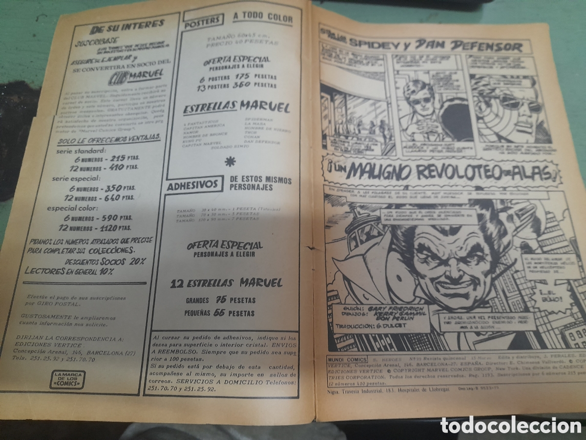 C&oacute;mics: Spider-Man y Dan Defensor, n &deg; 99 , 1979 - Foto 4