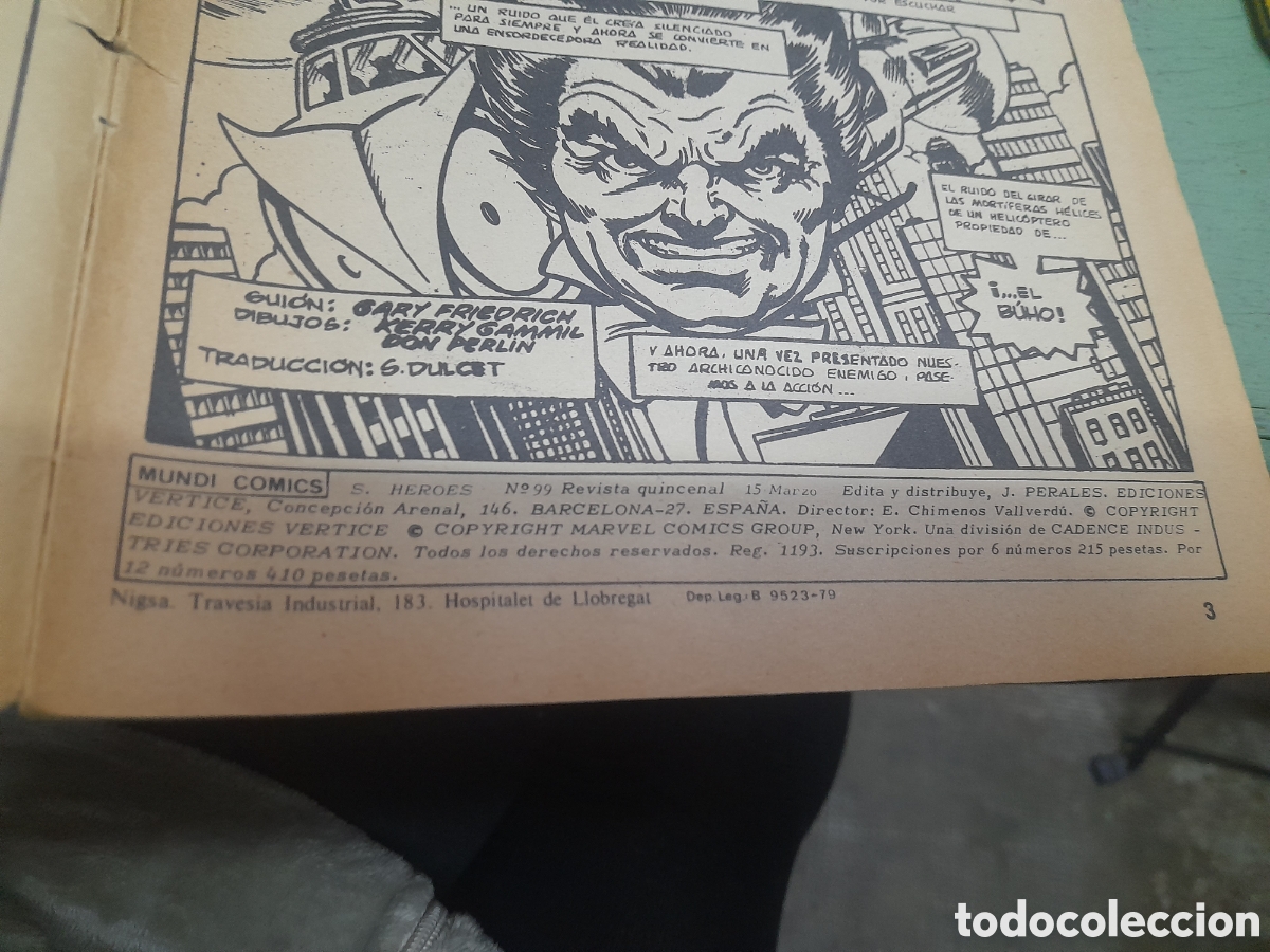 C&oacute;mics: Spider-Man y Dan Defensor, n &deg; 99 , 1979 - Foto 5