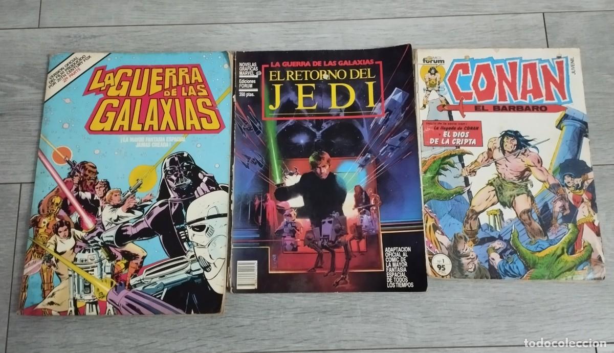 C&oacute;mics: Comics antiguos de star wars y uno de Conan - Foto 1