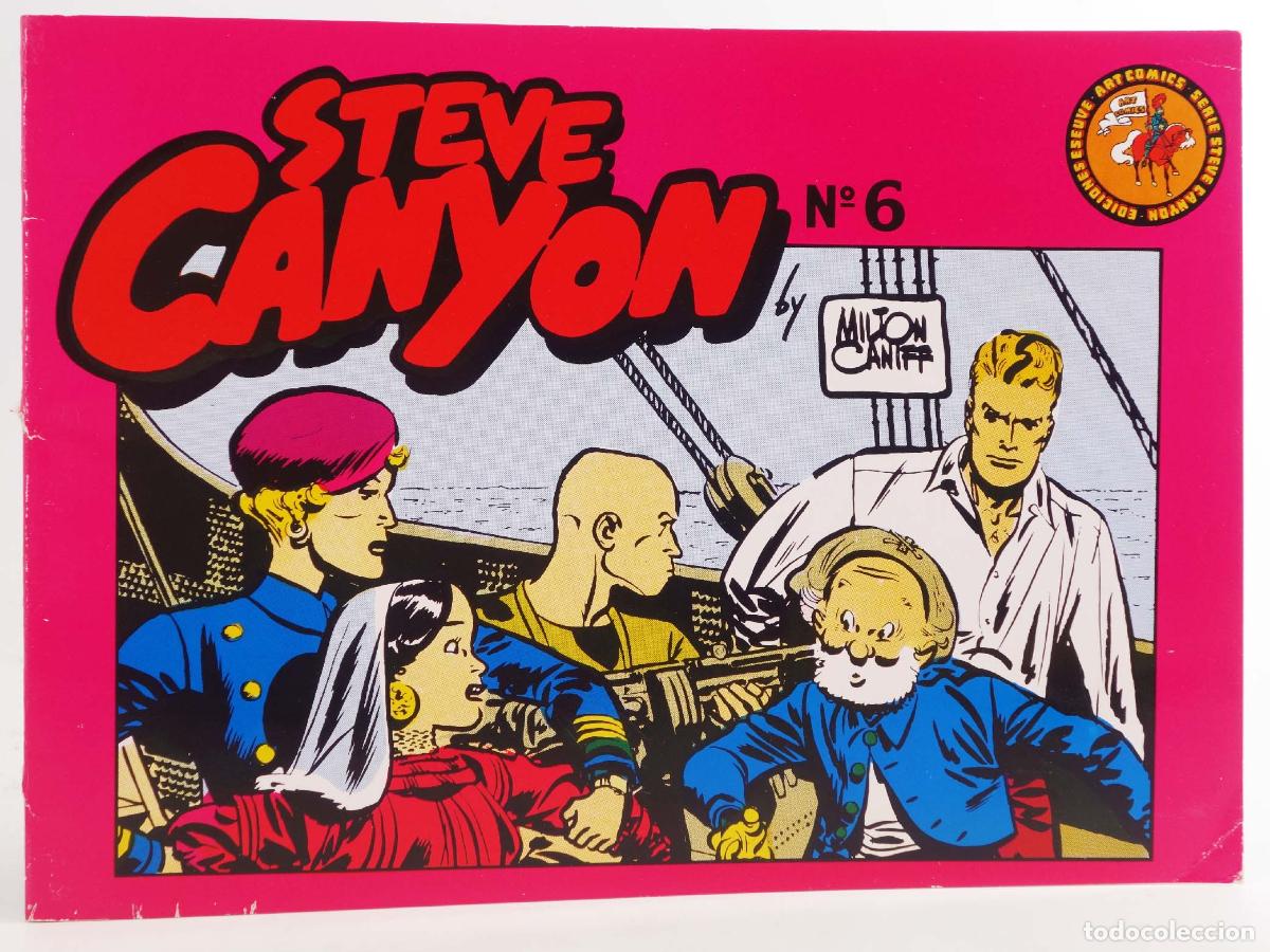 C&oacute;mics: STEVE CANYON 6 (Milton Caniff) Eseuve, 1988 - Foto 1