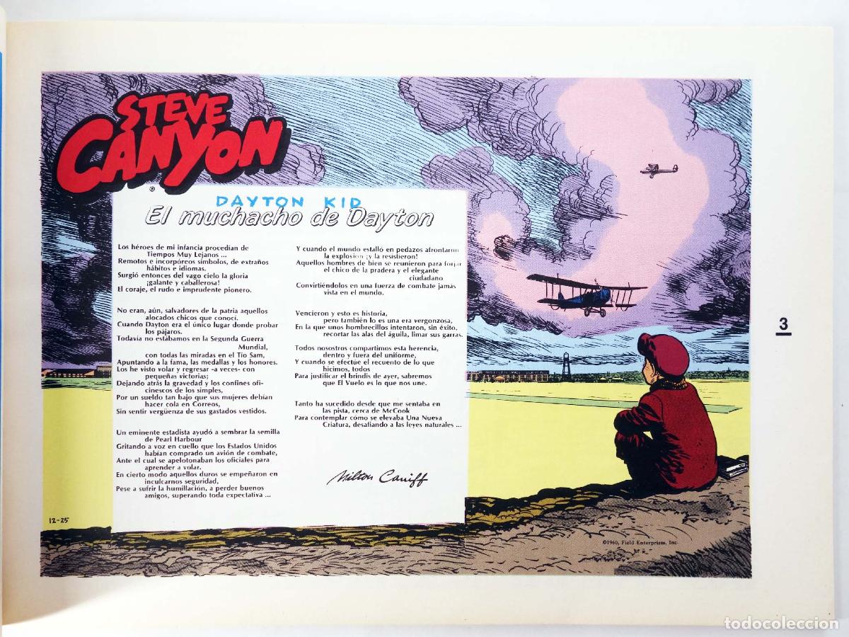 C&oacute;mics: STEVE CANYON 4 (Milton Caniff) Eseuve, 1988 - Foto 3